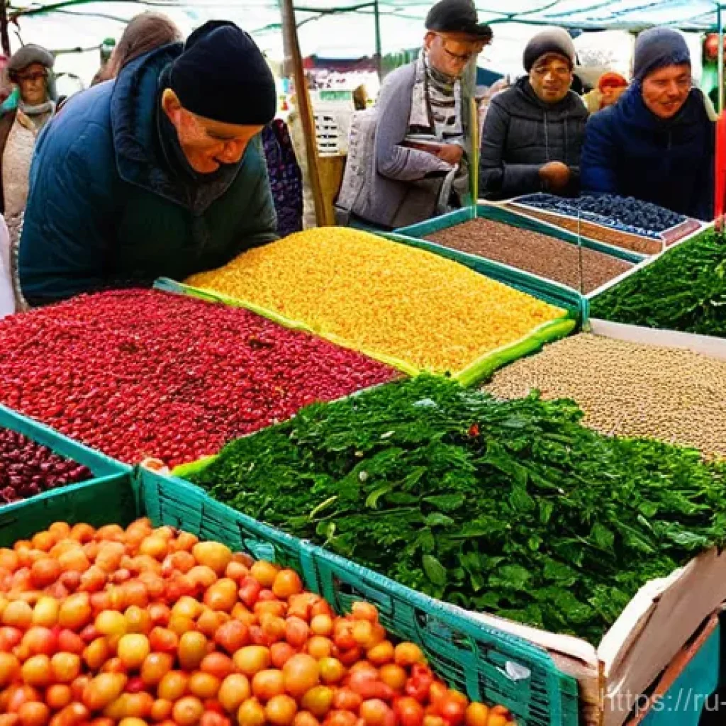 글로벌 슈퍼푸드 리스트 - **Prompt 1: Accessible Superfoods in a Local Setting**
    A bright and cheerful scene inside a vibr...